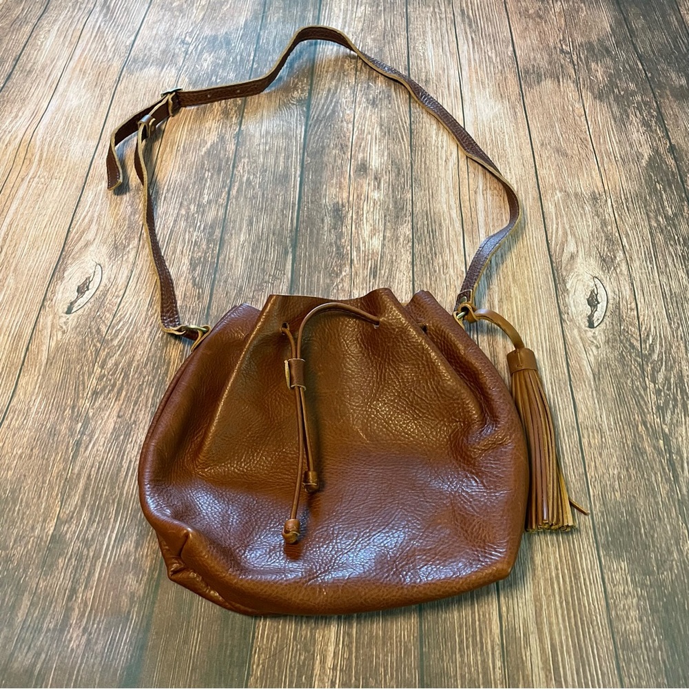 Portland Handmade Leather Goods Bucket Bag NWOT - Picture 8 of 10
